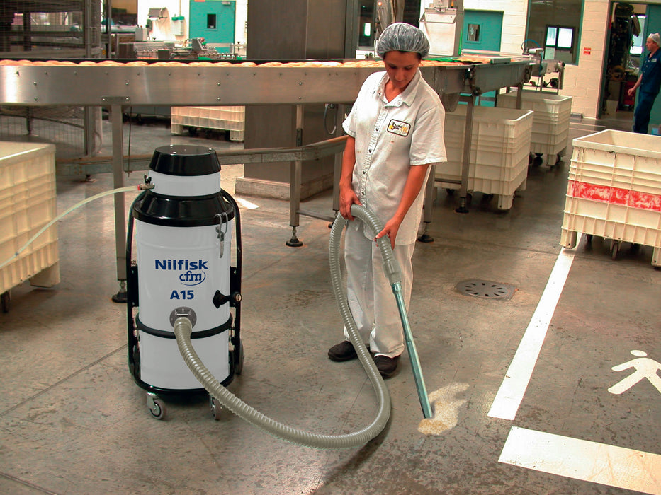 NilfiskCFM A15 Compressed Air Vacuum Cleaner For Areas Where Electricity Is Unavailable - TVD The Vacuum Doctor