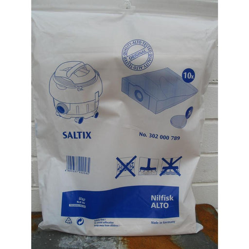 Nilfisk-Alto Early Model Saltix Vacuum Cleaner Paper Dustbags Pack Of 10 - TVD The Vacuum Doctor