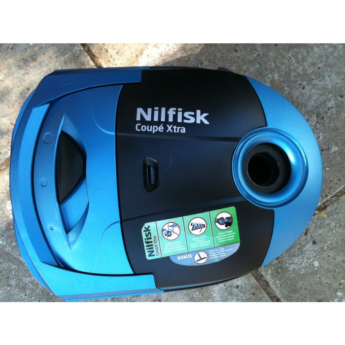 Nilfisk Coupe Neo Extra Domestic Vacuum Cleaner Black Rear Wheel Kit - TVD The Vacuum Doctor