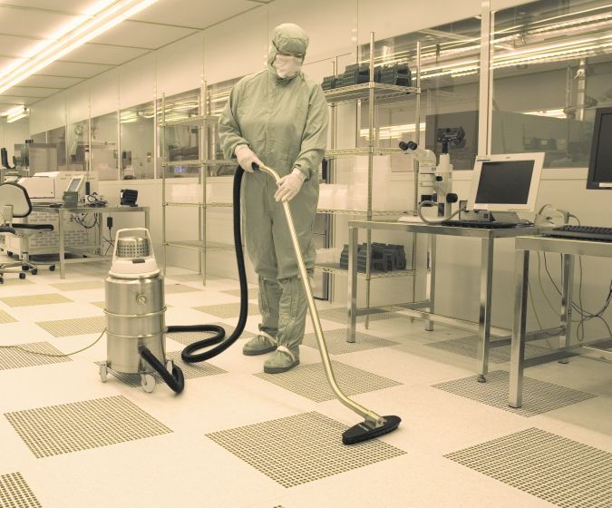 NilfiskCFM IVT 1000 CR Clean Room Vacuum Cleaner To Class ISO 5 (ISO 4) Autoclavable Hose Kit