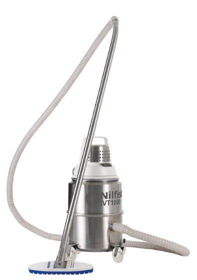 NilfiskCFM IVT 1000 CR Clean Room Vacuum Cleaner Down To Class ISO 5 (ISO 4) With Standard Hose Kit
