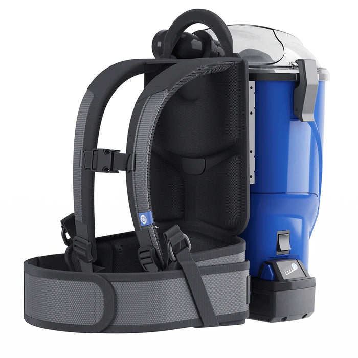 PACVAC Velo GO Compact 36V Lithium Battery Powered Backpack Vacuum Cleaner Free Aussie Delivery