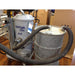 205 Litre Galvanised Steel Separator Complete With Lid On Wheels INFORMATION ONLY - TVD The Vacuum Doctor