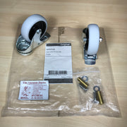 Nilfisk IVB7 IVB9 and Nilfisk-Alto Attix 7 and Attix 9 Vacuum Cleaner Front Castor W Brake Kit - The Vacuum Doctor