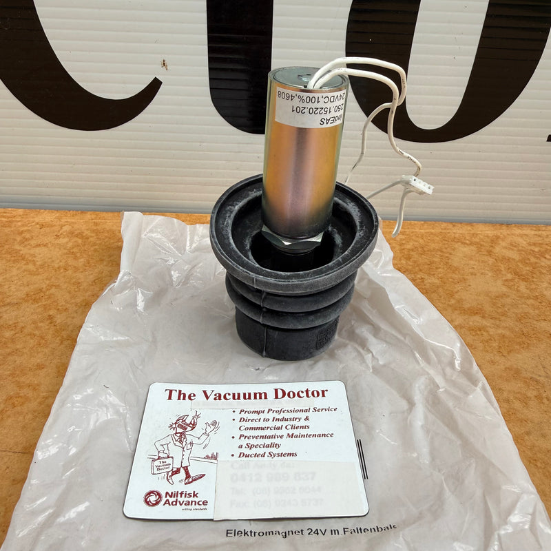24V Electromagnetic Solenoid Valve Kit For Nilfisk Xtreme Clean Filter Cleaning on 560-21XC 760-21XC IVB5 and IVB7 Range Of Wet and Dry Vacuum Cleaners