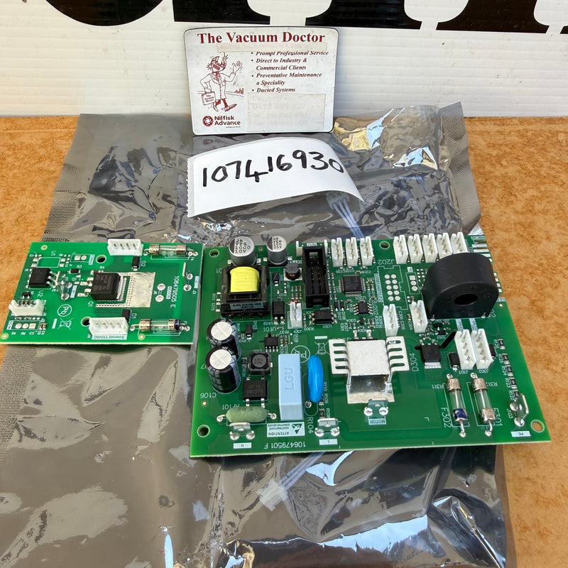 Nilfisk-Alto 560-21XC and 760-21 XC Xtreme Vacuum Cleaner PC Board no beeper - LATE MODEL PCB KIT