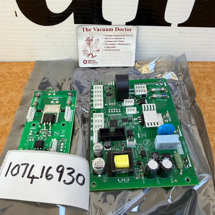 Nilfisk-Alto 560-21XC and 760-21 XC Xtreme Vacuum Cleaner PC Board no beeper - LATE MODEL PCB KIT