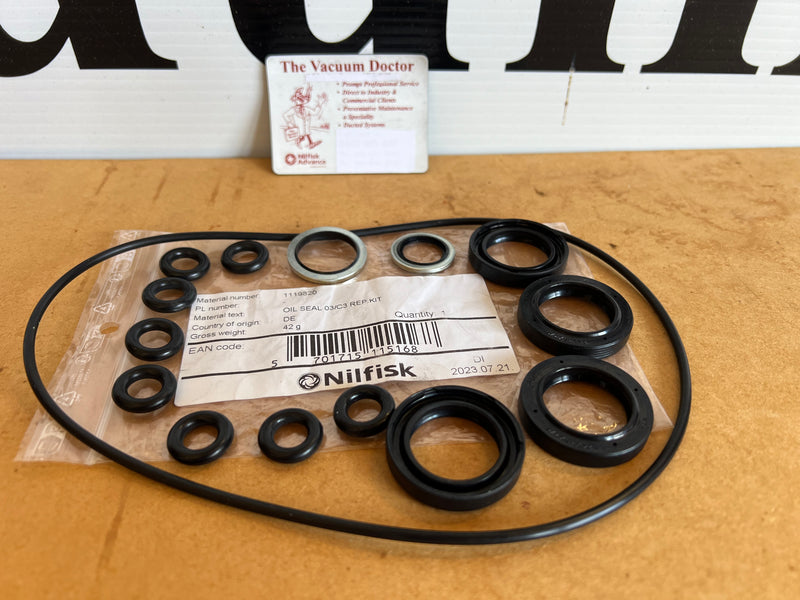 KEW ALTO and Gerni Pressure Washer 03 and C3 Pump Oil Seal Repair Kit