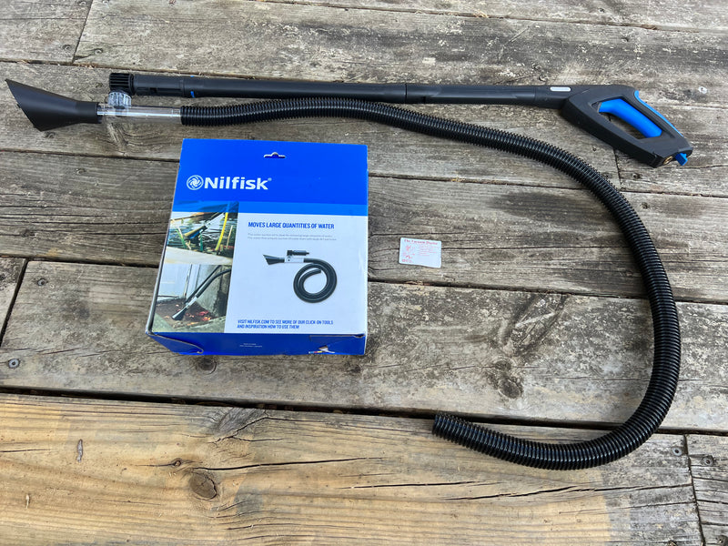 Nilfisk Water Suction Kit For Gerni Hobby Use Pressure Washer To Drain Ponds Etc