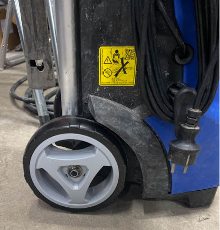 Nilfisk and Gerni Super 130.3 135.3 140.3 145.3 150.3 and 160.3 Domestic Pressure Washer Wheel Only - No Fittings - The Vacuum Doctor