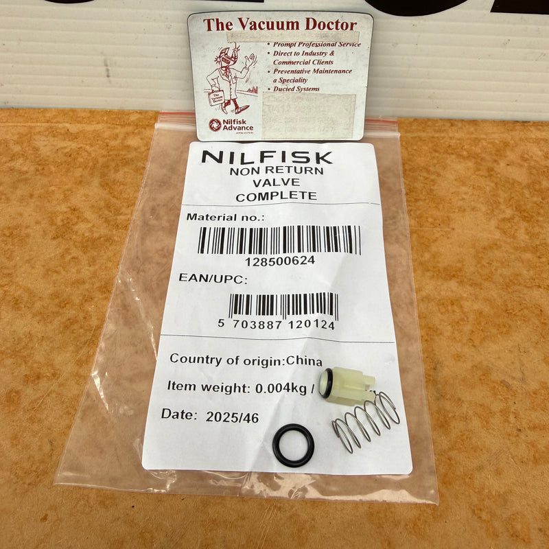 Nilfisk and Gerni Super 130.3 135.3 140.3 145.3 150.3 and 160.3 Domestic Pressure Washer Non-Return Valve