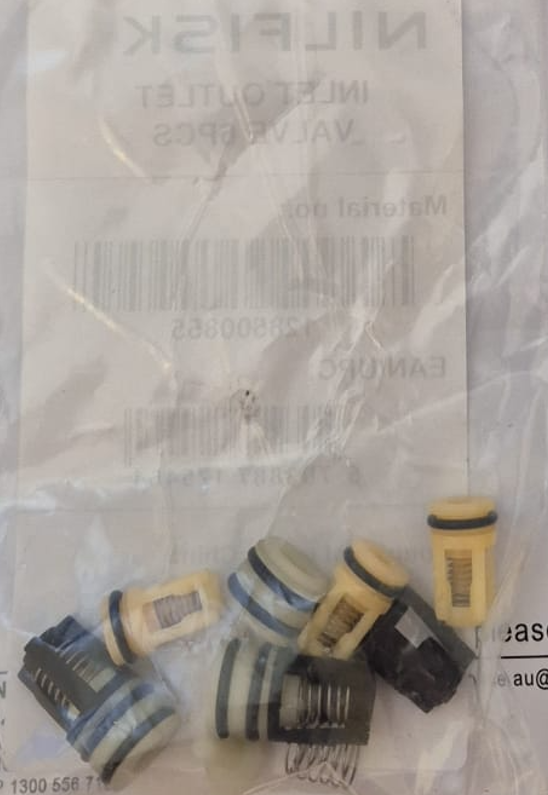 Nilfisk and Gerni Super 150.3 and 160.3 Domestic Cold Water Pressure Washer Inlet and Outlet Valve Kit