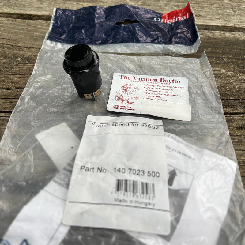 Nilfisk GD930/S2 and Electrolux UZ930/S2 Panther Vacuum Cleaner Hi/Lo Speed Switch
