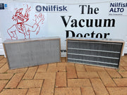 Nilfisk Rider Sweeper SR1100 and SR1300 and Floortec 570 580 670 680 Antistatic Polyester Main Panel Dust Filter - The Vacuum Doctor