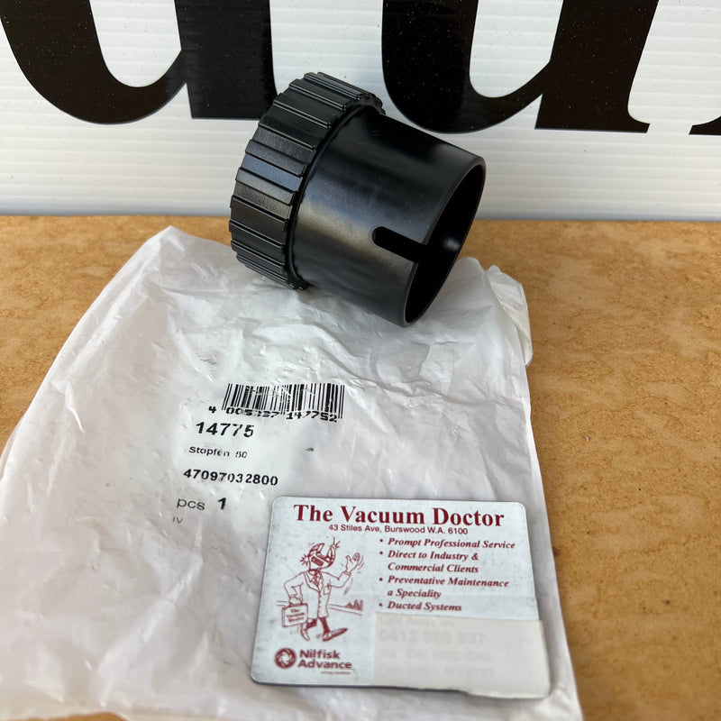 Nilfisk-ALTO 50mm Container Inlet Plug To Seal Against Release Of Hazardous Dust