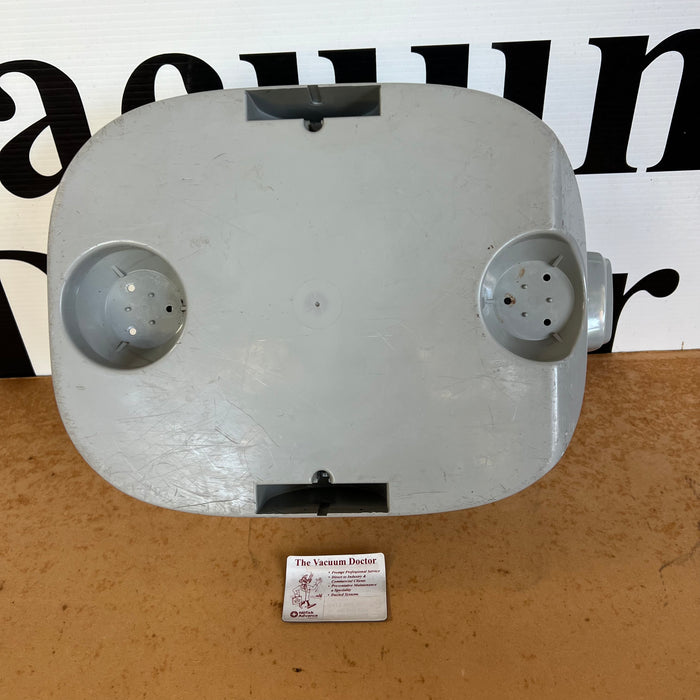 Nilfisk GM90 and GS90 Lower Dustbag Container In Grey Without Wheels