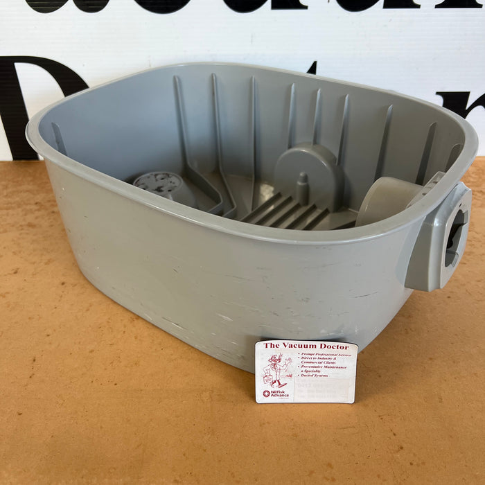 Nilfisk GM90 and GS90 Lower Dustbag Container In Grey Without Wheels