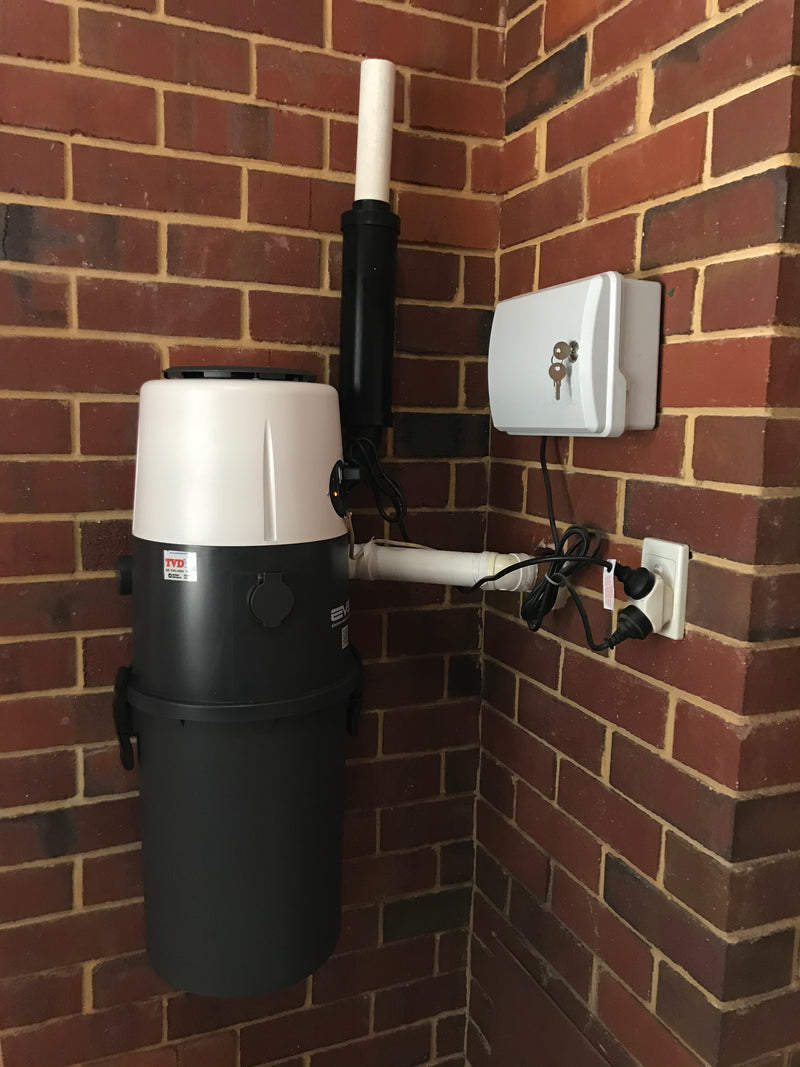 Electron EVS2808 Large Ducted Vacuum Cleaner System With 12 Meter Hose Kit FREE Aussie Delivery!!