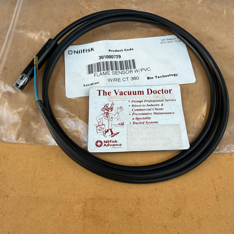 Nilfisk-ALTO and Gerni Neptune Hot Water Pressure Cleaner Flame Control Sensor With Wire CT 360