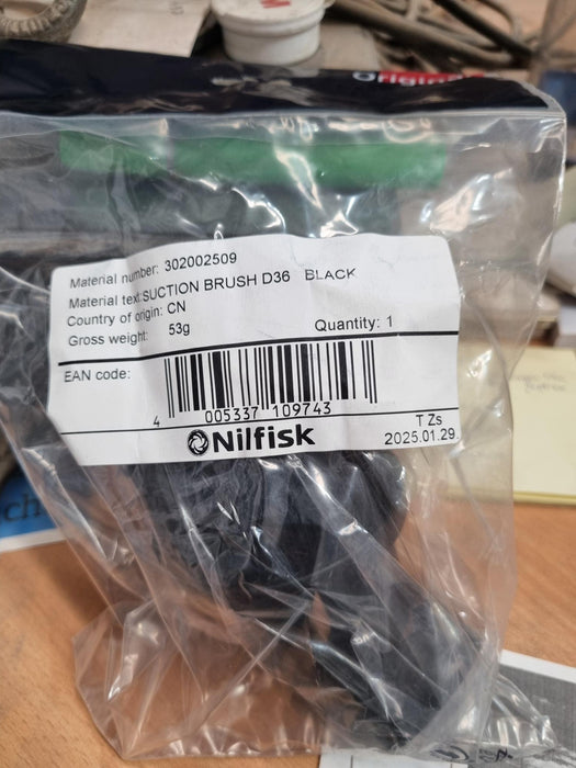 Nilfisk 36mm Round Brush For GU350 350A and GU450 450A Upright Vacuum Cleaners