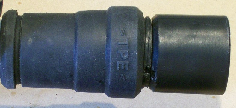 Nilfisk Vacuum Cleaner Antistatic Tool Screw-On Adaptor Cuff For 27mm Plastic Hose