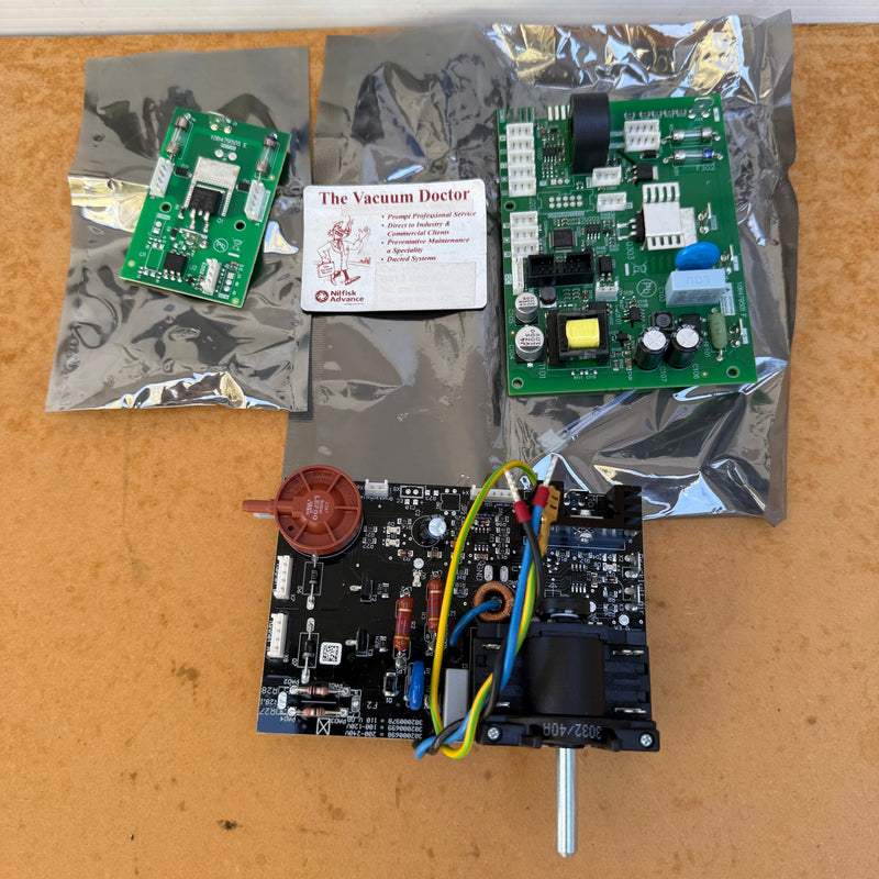 Nilfisk-Alto 560-21XC and 760-21 XC Xtreme Vacuum Cleaner PC Board no beeper - LATE MODEL PCB KIT