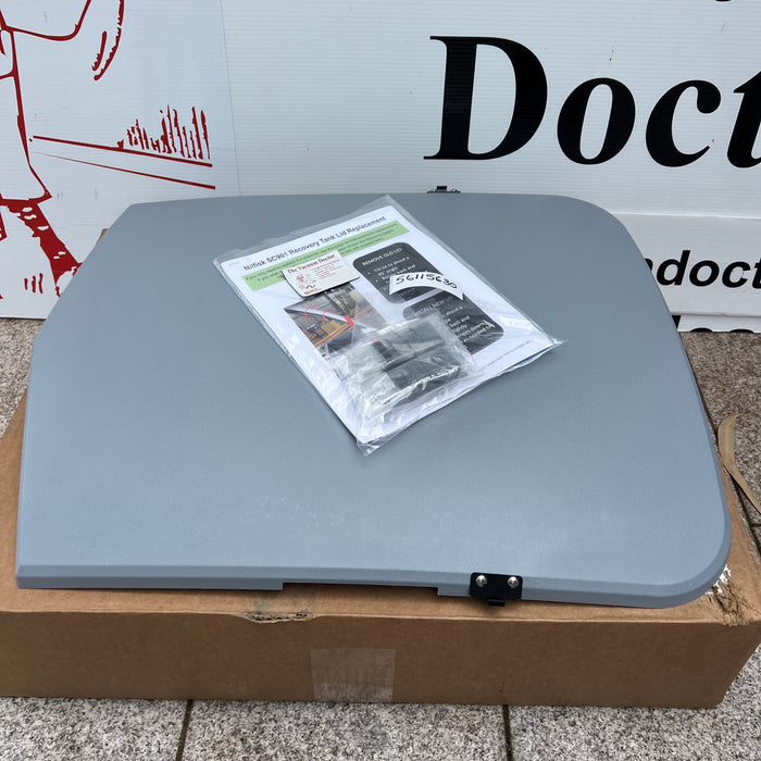 Nilfisk SC900 and SC901 Battery Floor Scrubber Replacement Recovery Tank Cover In Grey