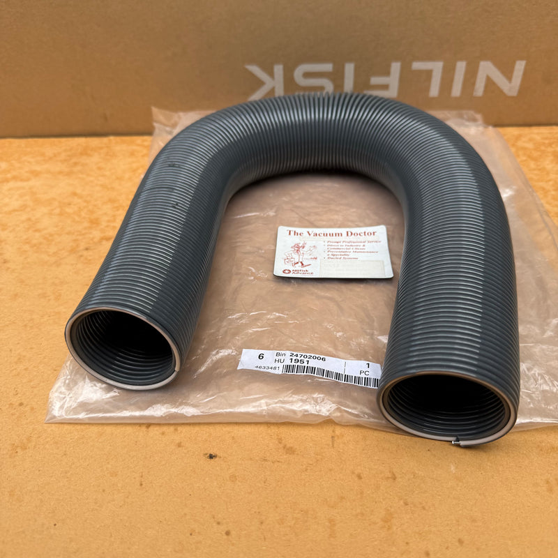 Nilfisk BA750ST and Advance C-Max Floor Scrubber Tangential Vacuum Motor Exhaust Hose - LAST ONE EVER!