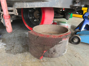 Nilfisk SC7010 Combination Rider Floor Scrubber/Sweeper Drive Wheel and Tyre - The Vacuum Doctor