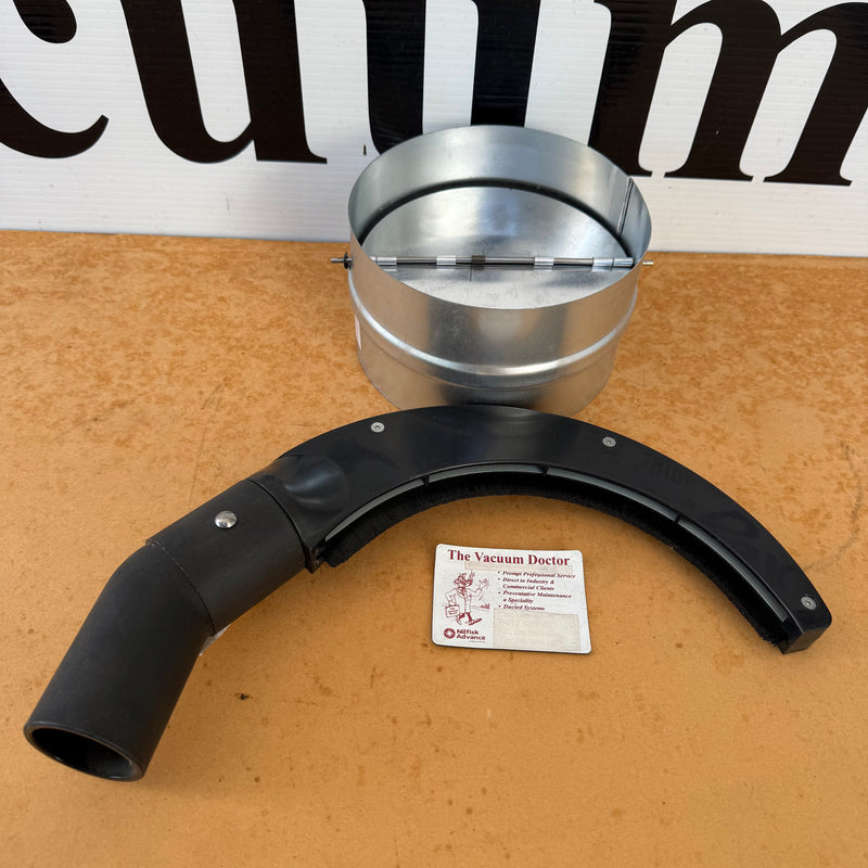 Nilfisk 38mm Curved Brush For Overhead Vacuuming Up To 200mm Diameter Pipes