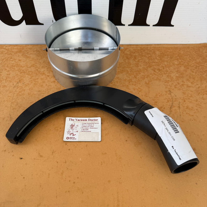 Nilfisk 38mm Curved Brush For Overhead Vacuuming Up To 200mm Diameter Pipes