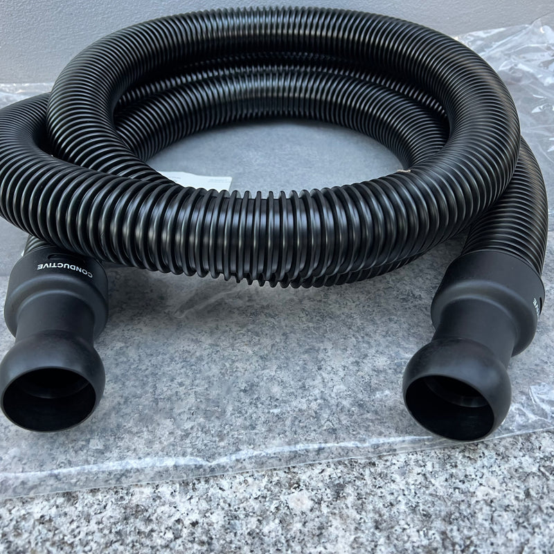 Nilfisk IVB3 IVB5 and IVB7 Industrial Vacuum Cleaner Anti-static Bare 38mm Hose With Ball Ends