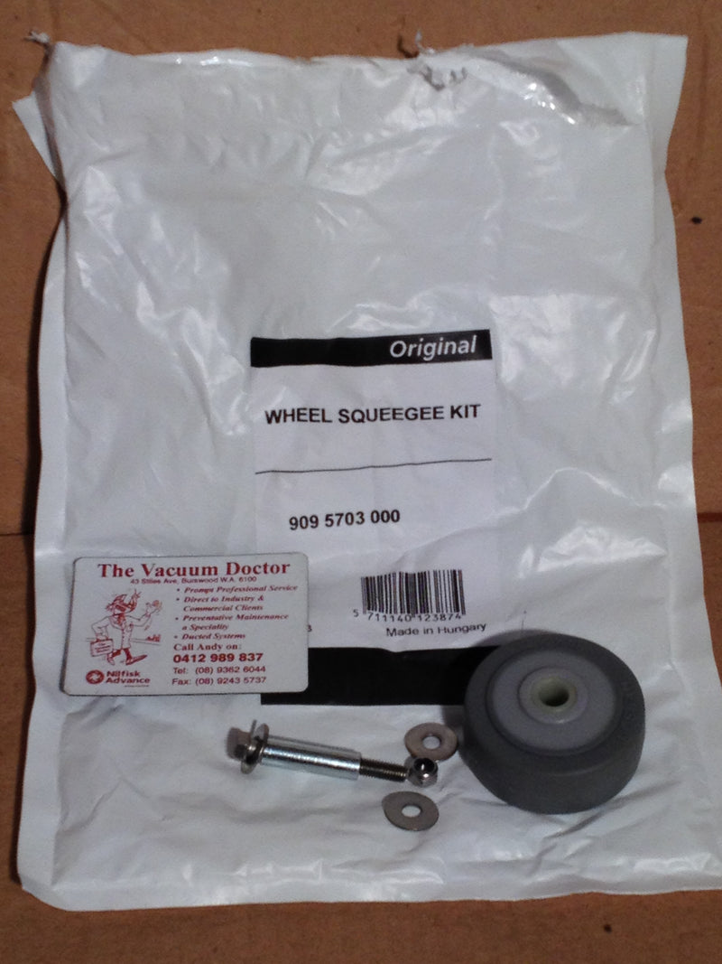 Nilfisk BA531D and Nilfisk CA531 Floor Scrubber Replacement 60 x 20 Support Wheel Kit