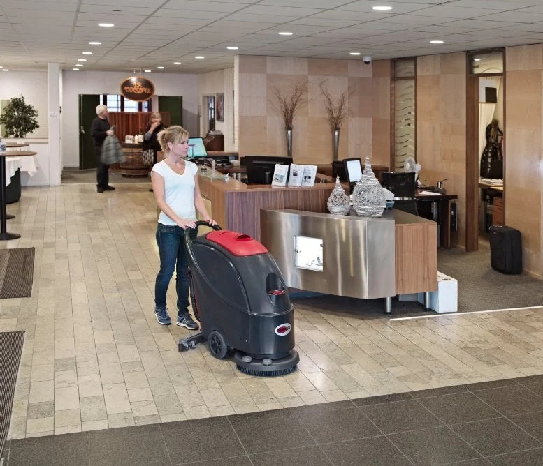 Viper AS510B Mid-Sized Battery Powered Walk Behind Single Disc Scrubber-Drier - FREE Aussie Delivery -Email Us For Your Price!