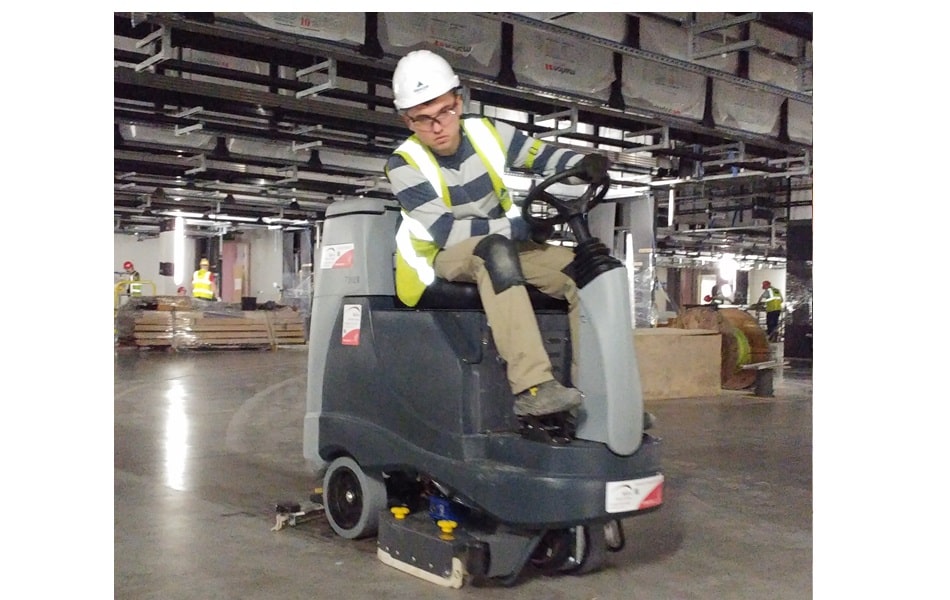 Nilfisk BR755D Battery Operated Rider Floor Scrubber With Disc Brush Deck - FREE Aussie Delivery! - Email Us For Your Price