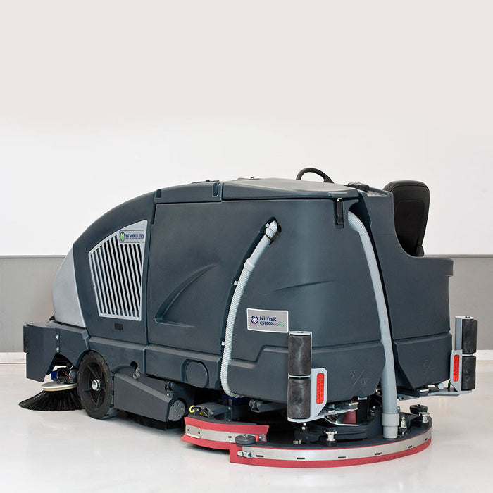 Nilfisk SC7010 Combination Rider Floor Scrubber/Sweeper Drive Wheel and Tyre