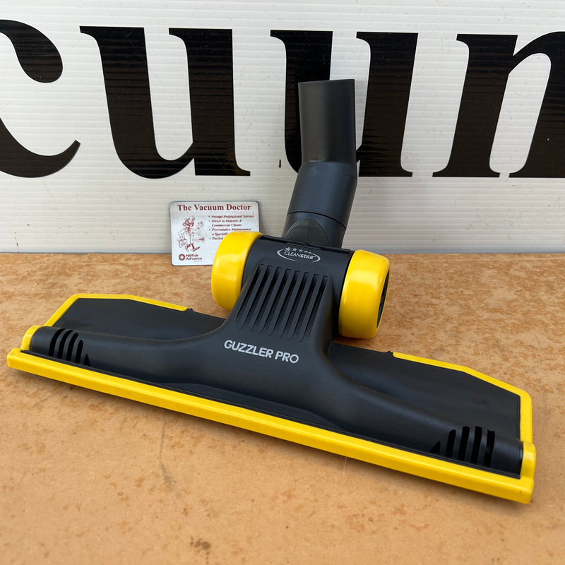 Guzzler PRO Low Profile Commercial Vacuum Cleaner Nozzle With Tough Roller Bearing Wheels