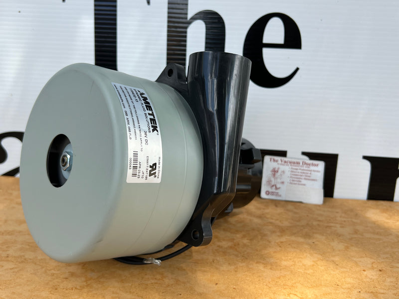 Ametek Lamb 119432-13 36V DC 3 Stage ByPass Tangential Vacuum Motor For Battery Floor Scrubber