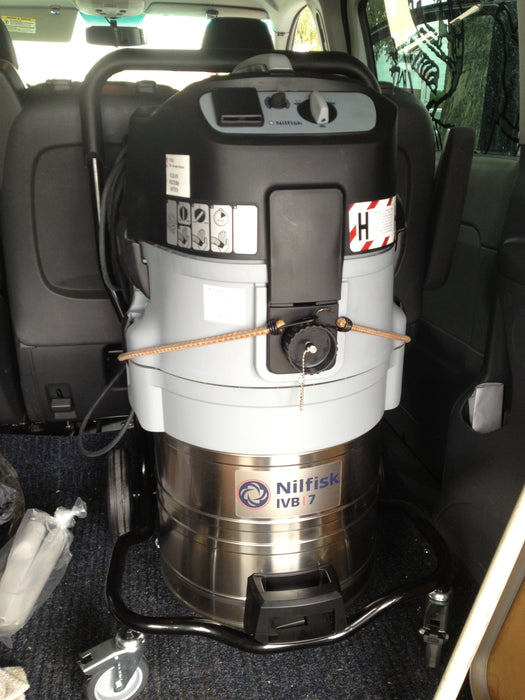 Nilfisk IVB7 and IVB9 and ALTO Attix 7 and Attix 9 Series Vacuum Cleaner Container To Adapter Ring Gasket