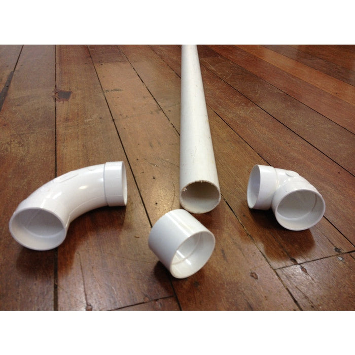 Central Ducted Vacuum Cleaner System Pipe 50mm Per Meter Length - TVD The Vacuum Doctor
