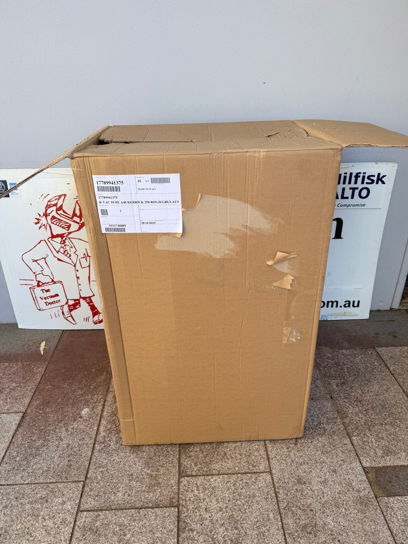 Kerrick KVAC59PE Dual Motor Wet and Dry Walk Behind Commercial Vacuum Cleaner - The Vacuum Doctor