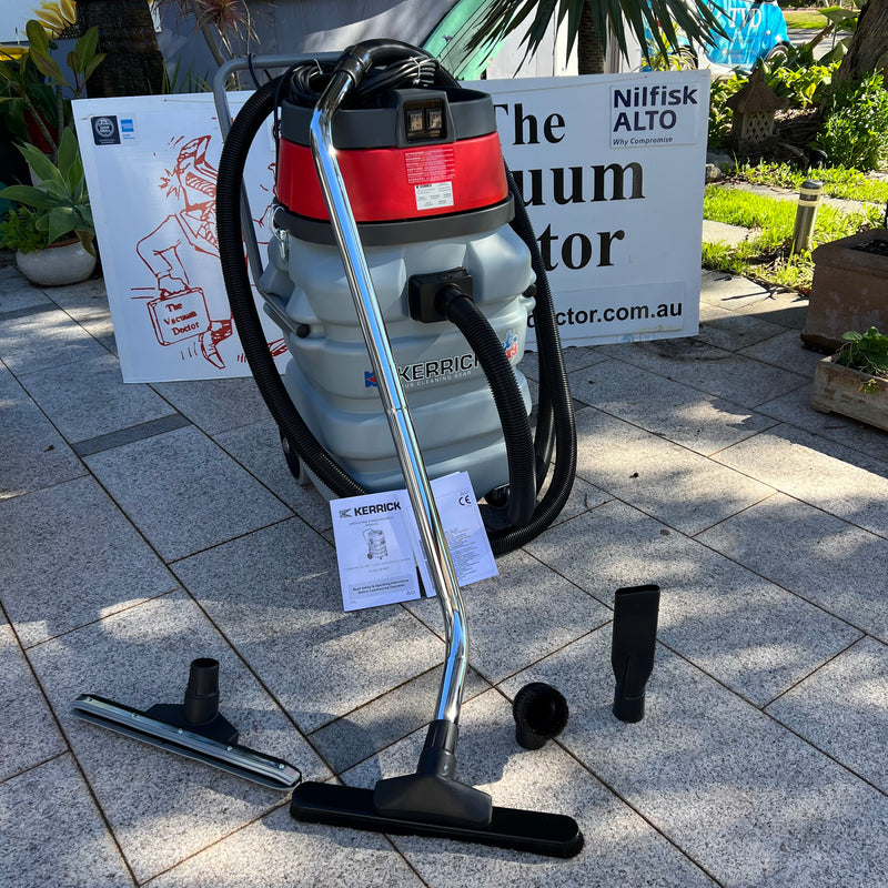 Kerrick KVAC59PE/P Dual Motor Commercial Wet Pick-Up Pump Out Vacuum Cleaner