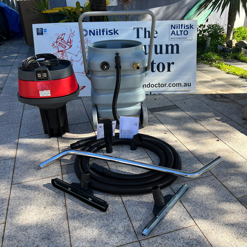 Kerrick KVAC59PE/P Dual Motor Commercial Wet Pick-Up Pump Out Vacuum Cleaner