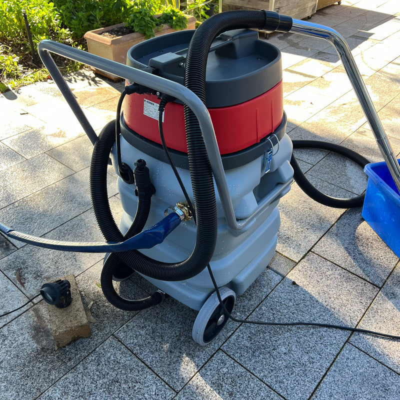 Kerrick KVAC59PE/P Dual Motor Commercial Wet Pick-Up Pump Out Vacuum Cleaner