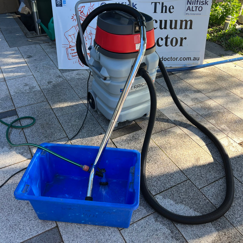 Kerrick KVAC 59PE and KVAC 59PE/P Vacuum Cleaner Mesh Filter Re-usable Dustbag With Yellow Holder For Wet Work
