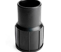 Kerrick JumboVac Vacuum Cleaner 50mm Hose Tool End Black Rubber Screw-On Cuff For Accessories
