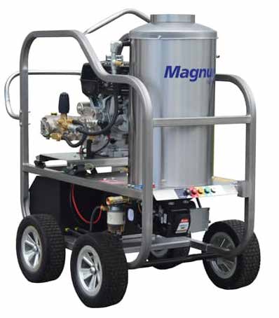 Kerrick Magnum Pro Super Series Four Wheel Honda GX390 Petrol Powered 4000PSI Hot Water Industrial Pressure Washer - FREE Aussie Delivery - Email Us For Your Price