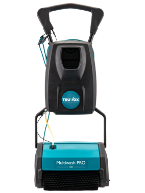 Truvox Multiwash PRO 340 Compact Floor Scrubber Carpet Cleaner With Solution Pump AND FREE TROLLEY!!
