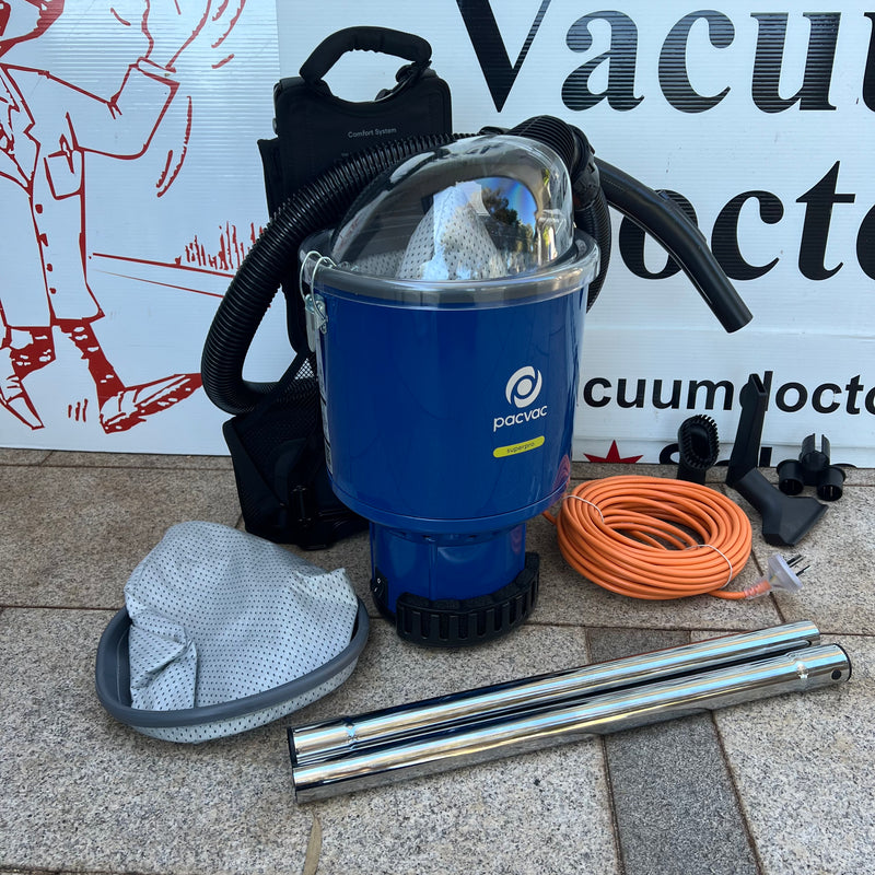 PACVAC Superpro 700 Commercial Backpack Vacuum Cleaner