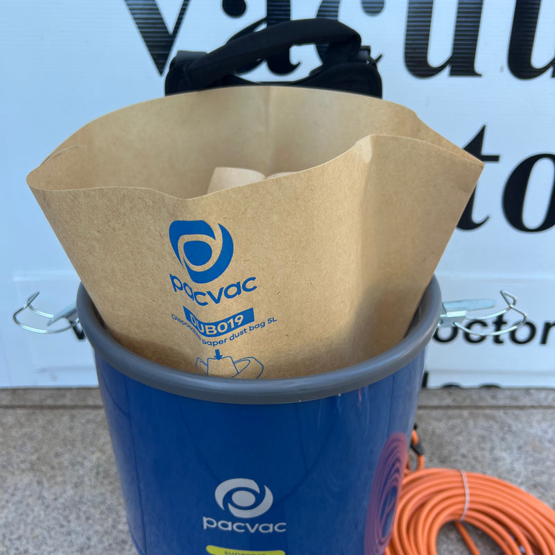 PACVAC Superpro 700 Commercial Backpack Vacuum Cleaner